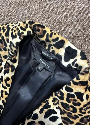 Легке пальто леопард denny rose2 фото