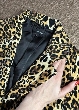 Легке пальто леопард denny rose3 фото