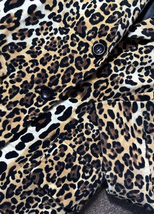 Легке пальто леопард denny rose4 фото