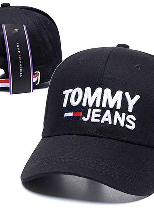 Кепка бейсболка tommy jeans/tommy hilfiger (томмі хілфігер)2 фото