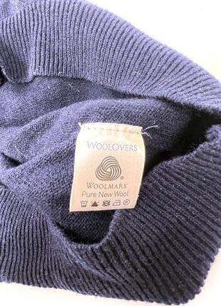 Кофта безрукавка woolovers, т.синяя, качественная10 фото