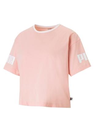 Укорочена футболка puma cropped women's tee1 фото