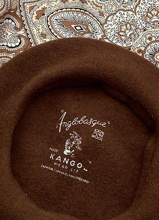 Шоколадный берет  kangol