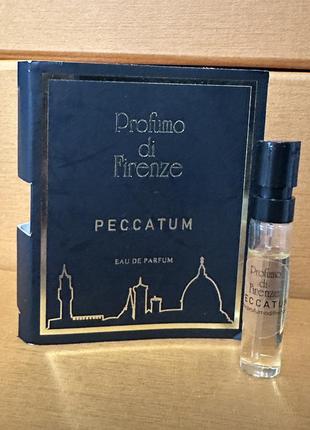 Восточный profumo di firenze peccatum пробник оригинал