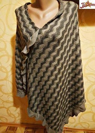 Романтичное пончо английского бренда joe browns, бур-во тайланд. новое, с биркой