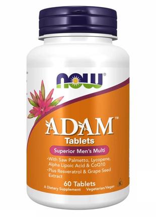 Now foods adam male multi - 60 таб