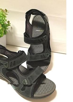 Р.37,37.5 clarks кожаные спортивные сандалии оригинал5 фото