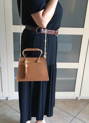 Сумка шкіряна італійська jenny