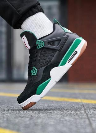 Nike air jordan sb x jordan 4 black green