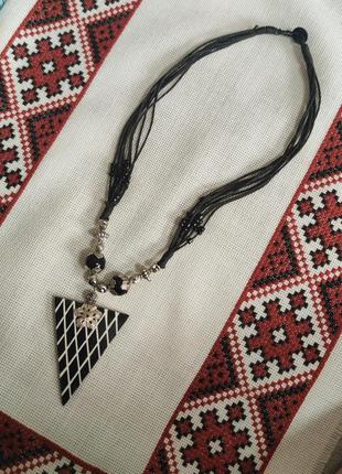 Винтажное ожерелье с элементами арт-деко