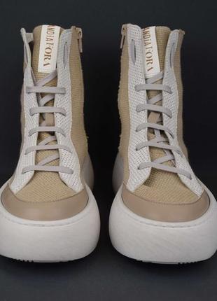 Andia fora eilon c jazzy bian ботинки высокие кеды кроссовки женские платформа оригинал. 39 р./25.5 см3 фото