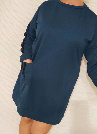 Спортивное платье, туника с лампасами от бренда bagiza