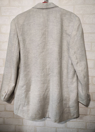 Стильный, шерстяной, двубортный пиджак от бренда c&a3 фото