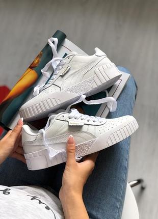 Кросівки puma cali white кроссовки