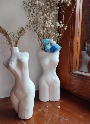 Керамические вазы хендмейд женское тело3 фото