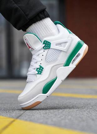 Nike air jordan 4 retro sb green