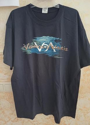 Visions of atlantis футболка. метал мерч