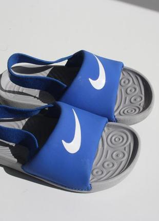 Детские сандалии nike kawa slide 23.5 размер оригинал