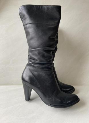 Сапожки кожаные 37