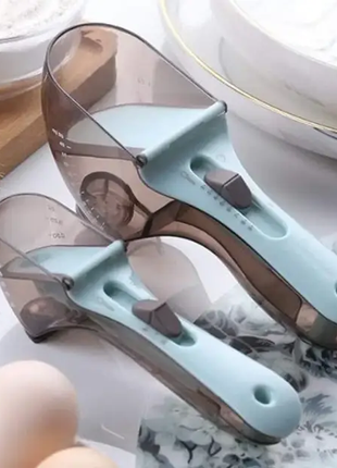 Мірні регульовані ложки adjustable measuring spoon wm-525 фото