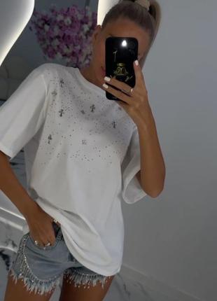 Футболка в стиле chrome hearts
