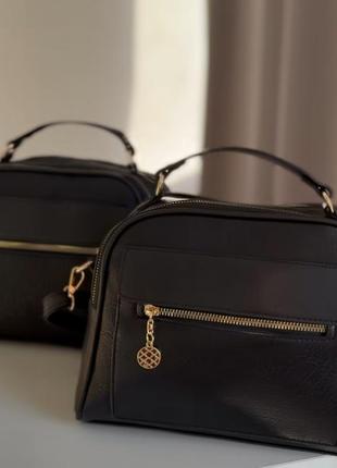 Красивая удобная вместительная стильная трендовая сумка сумочка кроссбоди2 фото