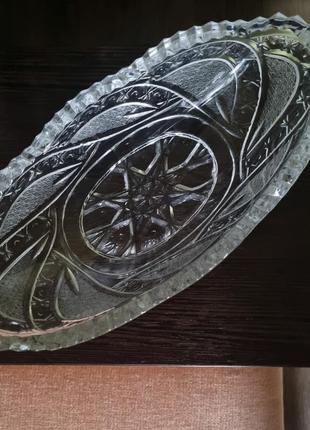 Кристальная ваза / салатница