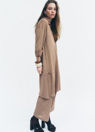 Трикотажні штани кюлоти zara new