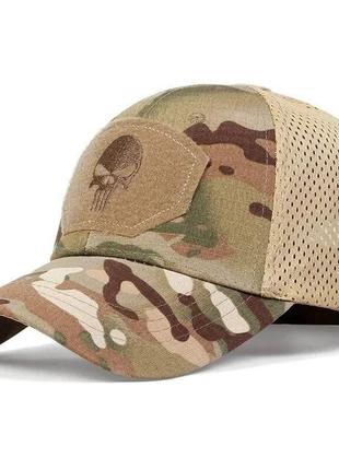 Тактическая тактическая кепка бейсболка мультикам punisher
