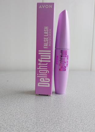 Коричнева туш для вій «неперевершені вії» avon