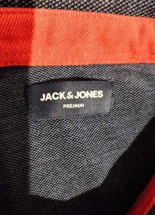 Зручне бавовняне поло популярного бренду з данії jack & jones9 фото