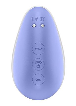 Вакуумный стимулятор с вибрацией satisfyer pixie dust violet/pink 5