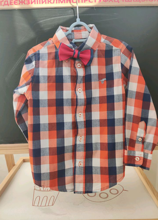 Котонові рубашкав клітку