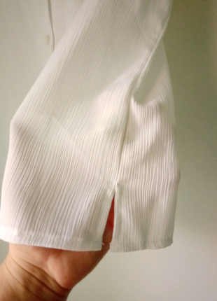 Коротка біла блуза5 фото