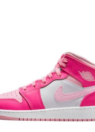 Jordan 1 mid medium soft pink