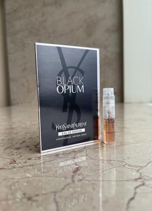 Yves saint laurent black opium пробник 1.2 мл