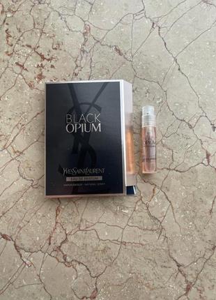 Yves saint laurent black opium пробник 1.2 мл3 фото