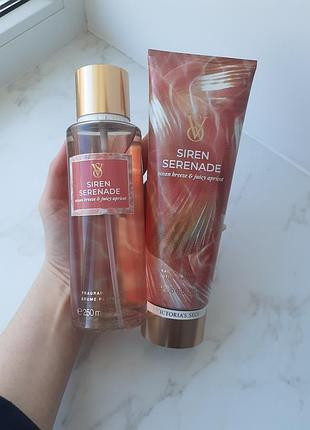 Набор victorias secret лосьон + мост siren serenade виктория сикрет