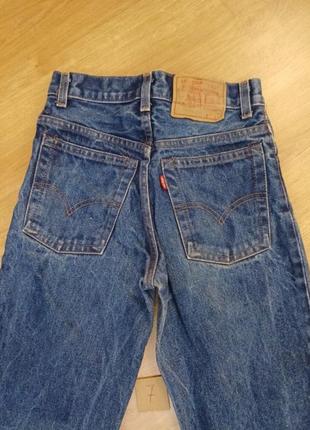 Джинси рідкісні  levi's 566 w 28 l 34 made in gt.britain3 фото