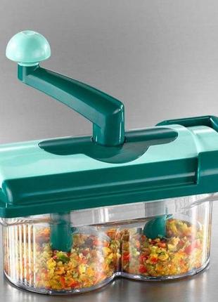 Овощерезка ручная nicer dicer twist, ручная кухонная овощерезка, кухонный ma-544 помощник овощерезка