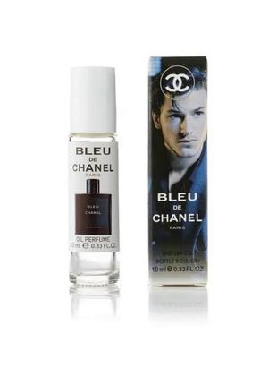 Чоловічі олійні мініпарфуми bleu de chanel