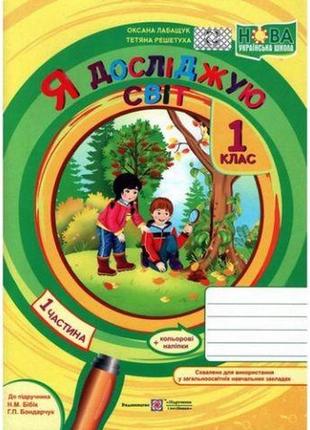 Я досліджую світ. 1 клас. робочий зошит до підручника н. бібік. комплект