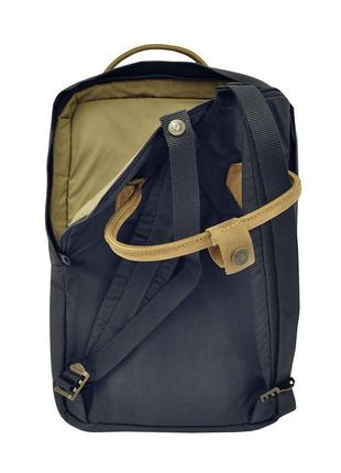 Fjallraven kanken no. 2 laptop 15 (navy)5 фото