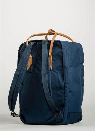 Fjallraven kanken no. 2 laptop 15 (navy)6 фото