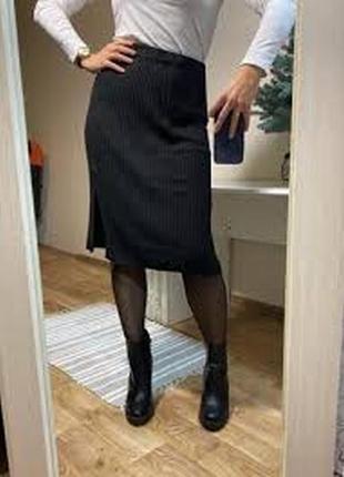 Юбка женская размер 52-54 / 20 черная карандаш стрейчевая новая