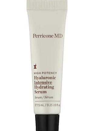 Увлажняющая сыворотка для лица perricone md high potency hyaluronic intensive hydrating serum 7.5 мл1 фото