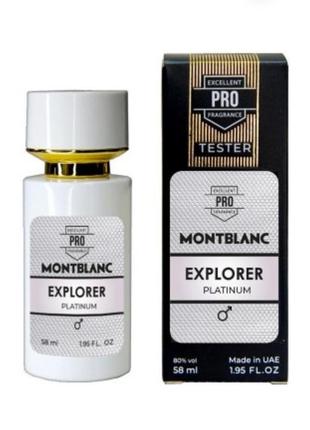 Montblanc explorer platinum