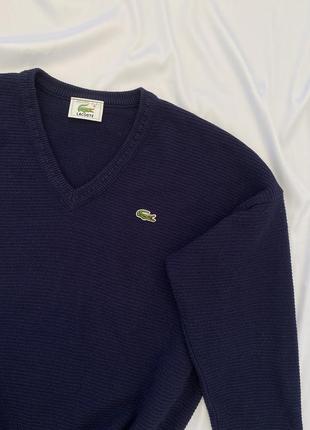 Винтажный свитер lacoste 💙 2