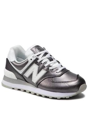 Кроссовки new balance 574 featured metallic wl574ld2