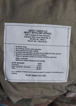 Огнестойкая униформа us army combat uniform scorpion w2 с антимоскитной пропиткой...